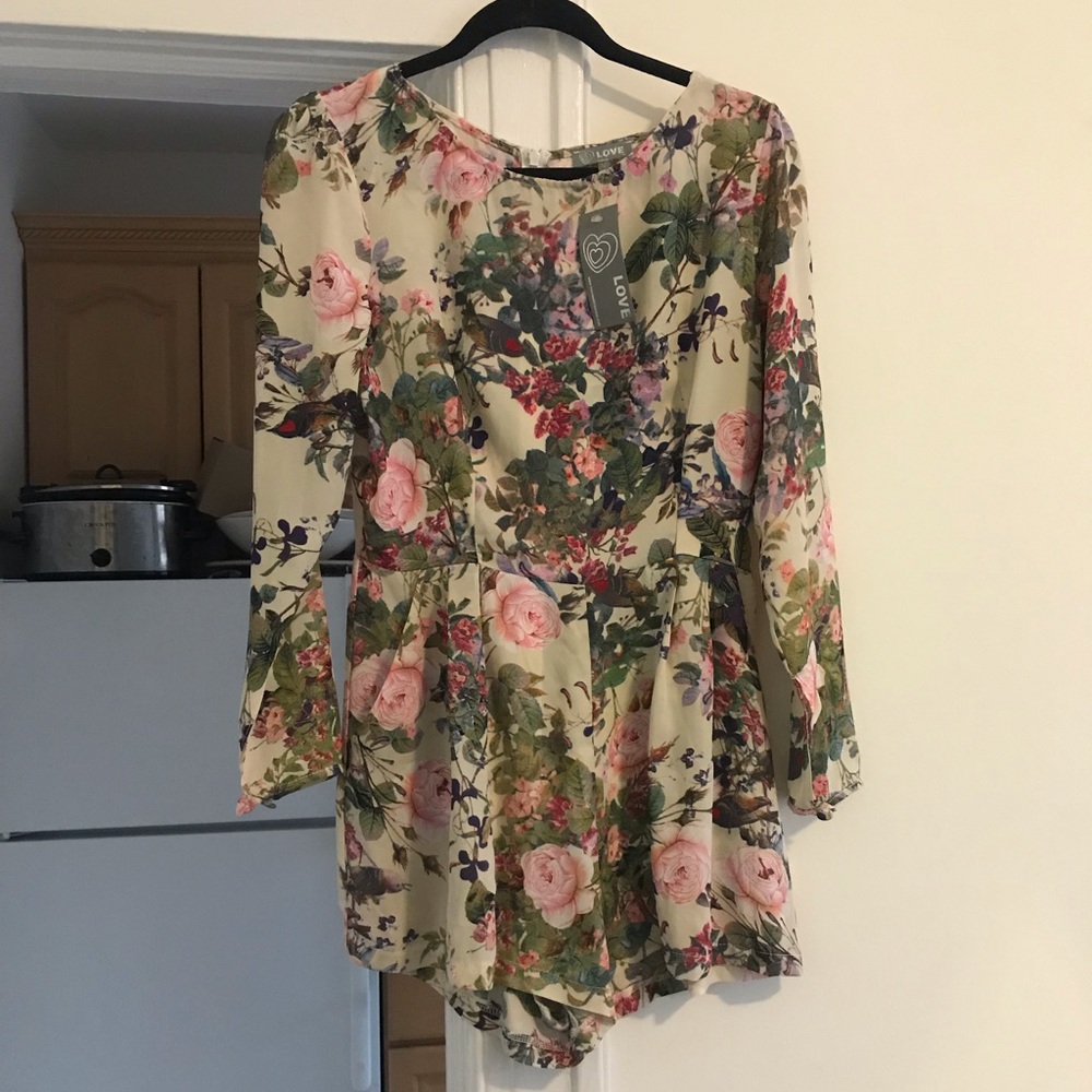 Floral Romper